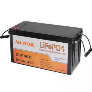 Bateria Lifepo4 de 12v 200ah de cicle profund de venda calenta per al sistema marí solar Rv