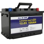 Bateria d’emmagatzematge d’energia solar de recanvi GEL / AGM Bateria d’ions de liti LifePo4 LifePo4 de 12v 100ah