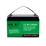 Fàbrica personalitzada de potència 12V 100AH LiFePO4 Liti Fosfat de ferro Cicle profund Bateria per a cotxes Bateries marines RV solars