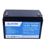 Bateria recarregable 12V 120Ah Bateria d'ions de liti