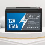 Paquet de bateries de ions de liti de 12V 15Ah Bateria Lifepo4 de cicle profund