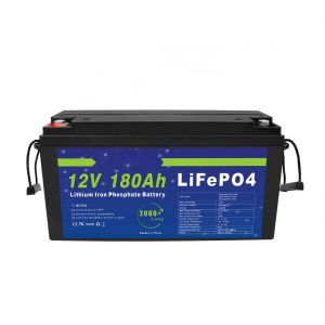 Bateria de liti LiFePO4 12V 180Ah per a sistemes d’emmagatzematge d’energia solar per a bicicletes elèctriques