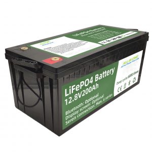Venda calenta de 2,56KWh lifepo4 batteri 12v 200Ah 6000 cicles bateria rv