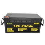 Bateria Lifepo4 de 12 V per a cotxes elèctrics personalitzables de 12,8 v 200ah amb bateria lifepo4 de 2000 cicles de vida útil
