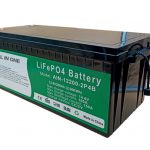 ALL IN ONE 2.56KWh 2000 cicles 12v lifepo4 200ah paquet de liti per a vehicles elèctrics