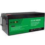Paquet de bateries de ions de liti LiFePO4 Pb de 12,8V 200Ah, 12V 200Ah