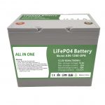 La fàbrica ven bateria de plàstic 12.8V60Ah per a la llar 2000 cicles lifepo4 bateria 12v per a energia domèstica