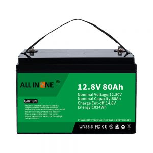 Bateria de liti Solar RV Marine LiFePO4 12V 80Ah de recanvi de plom més populars