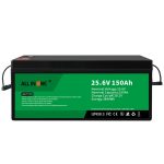 Paquet de bateries de ions de liti de recanvi de plom LiFePO4 de 25,6V 150Ah 24V 150Ah