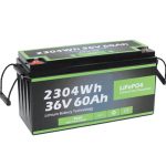 Sortida de fàbrica Disseny de seguretat Long Life Marine 36v 60ah Battery Lifepo4