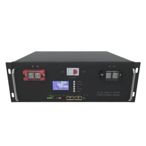 6000 cicles 48V 100Ah 5Kwh RS48 LiFePo4 Bateria solar amb gabinet de 5U