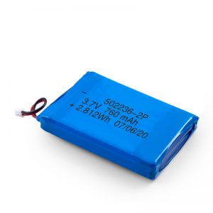 Bateria recarregable LiPO 502236 3.7V 380mAH / 3.7V 760mAH /7.4V 380mAH