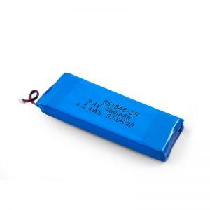 Bateria recarregable LiPO 651648 3.7V 460mAh / 3.7V 920mAH / 7.4V 460mAH