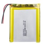 805060 Bateria de polímer Lipo recarregable de 3,7 V i 3000 mAh