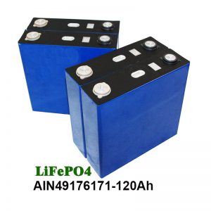 Bateria prismàtica LiFePO4 3.2V 120AH per SAI de motos del sistema solar