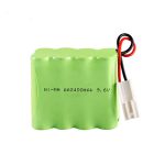 Bateria recarregable NiMH AA2400 9.6V