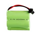 Bateria recarregable NiMH AA2400 6V